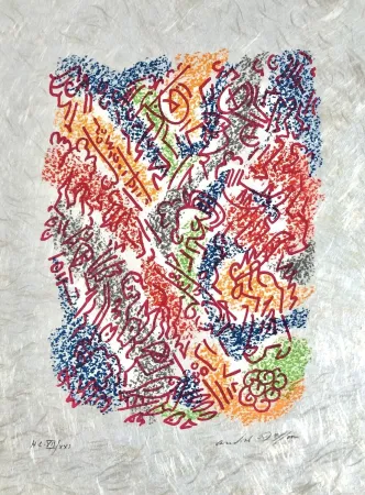 Litografia Masson - Une étoile de craie