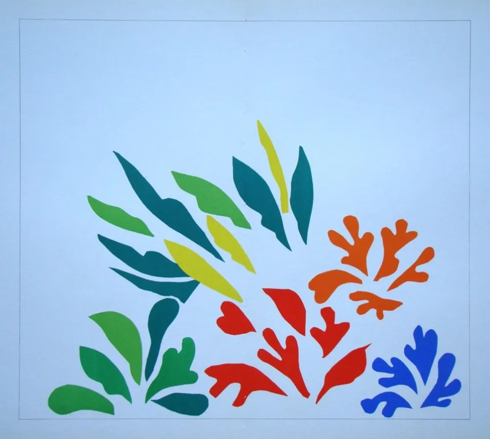 Litografia Matisse (After) - Acanthes