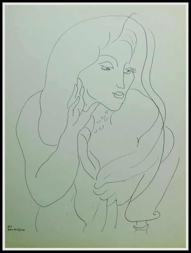 Litografia Matisse (After) - THEMES & VARIATIONS II