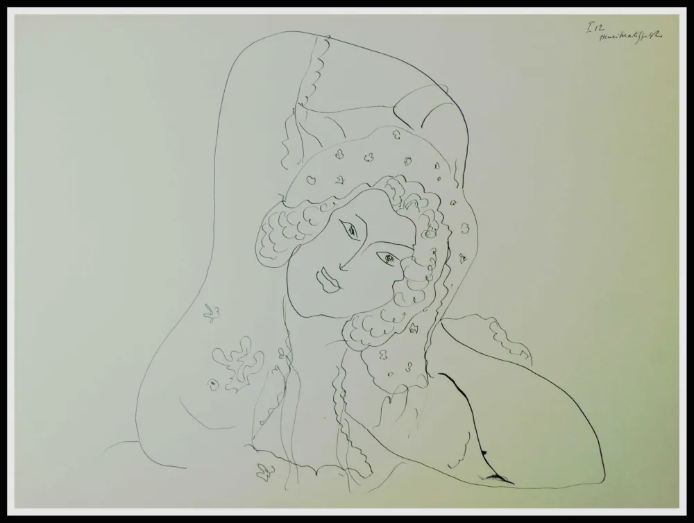 Litografia Matisse (After) - THEMES & VARIATIONS IV