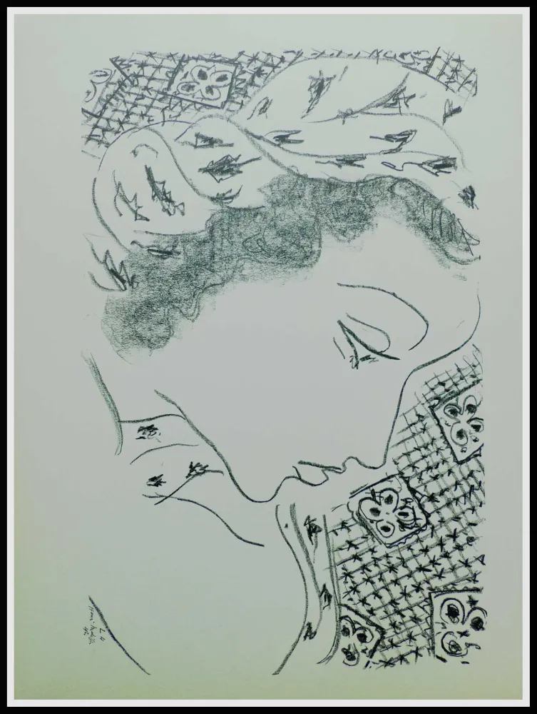 Litografia Matisse (After) - THEMES & VARIATIONS IX