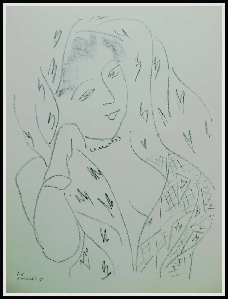 Litografia Matisse (After) - THEMES & VARIATIONS VIII