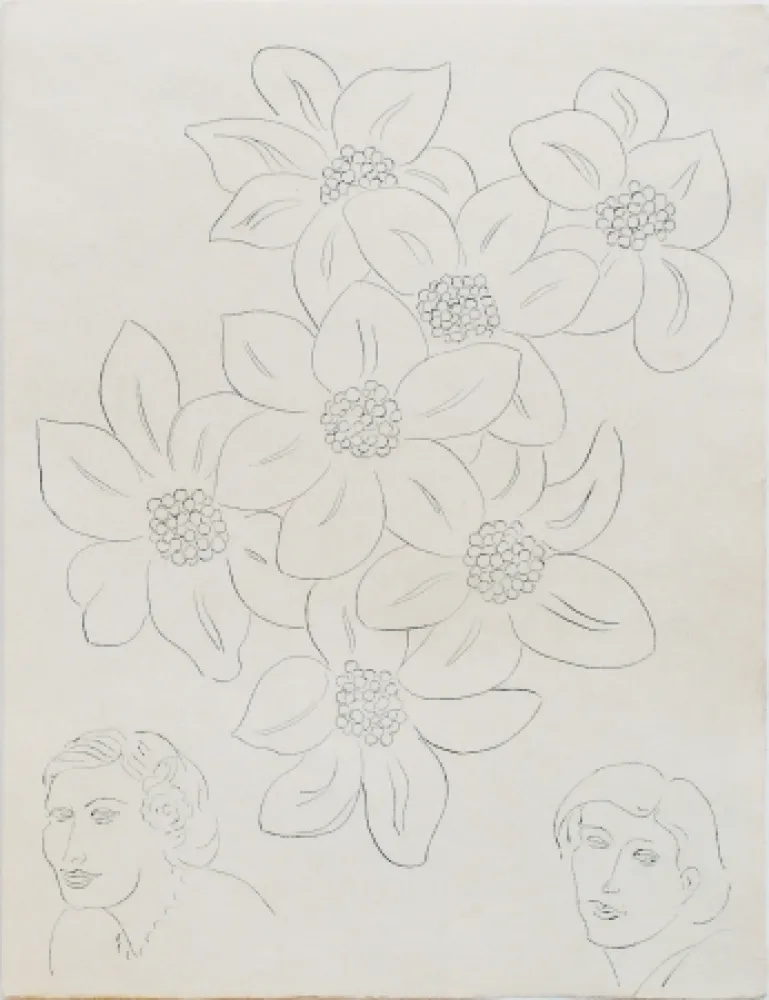 Água-Forte Matisse - Fleurs