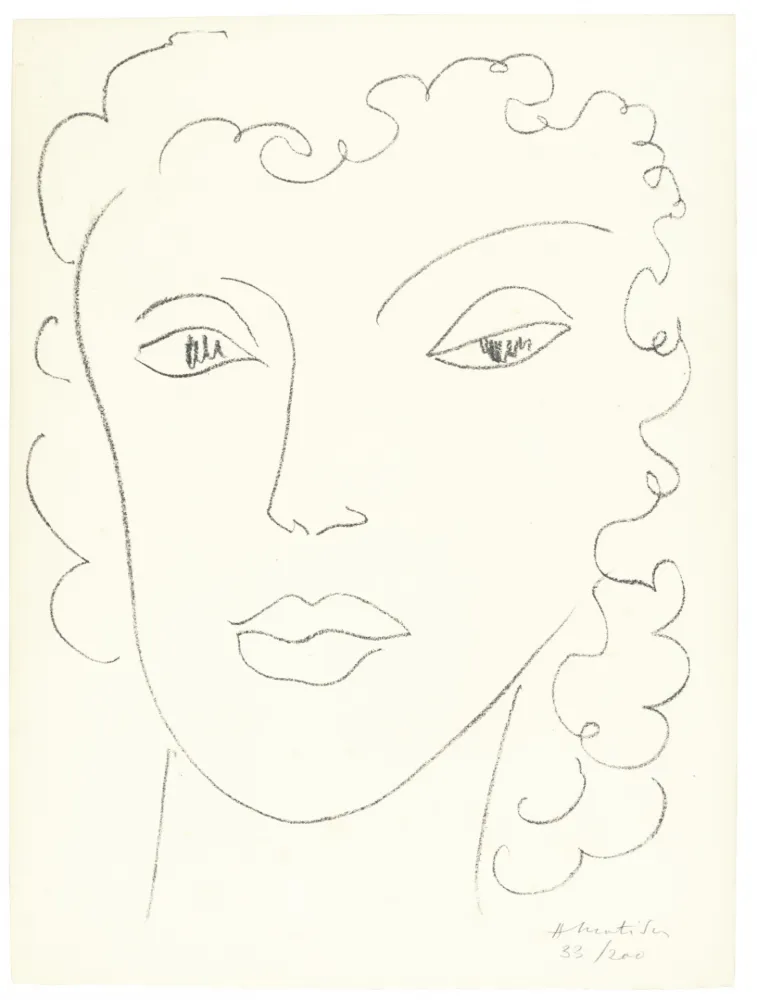 Litografia Matisse - Haitïenne