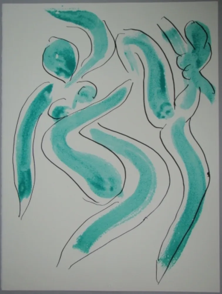 Litografia Matisse - La dans