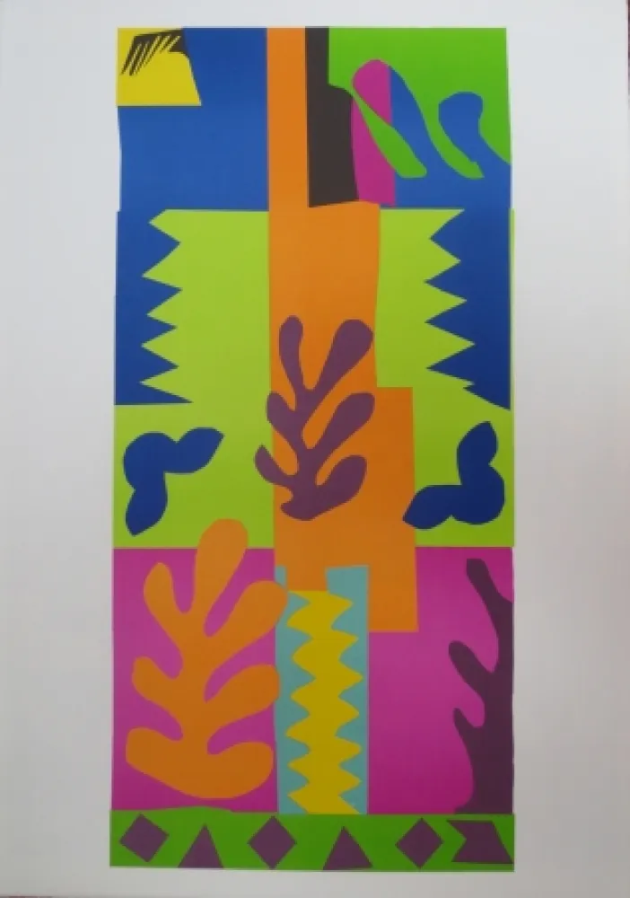 Litografia Matisse - La vis