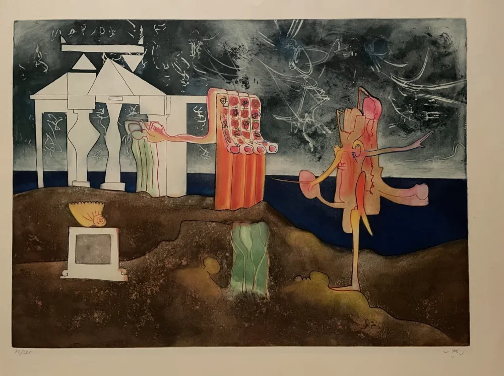 Água-Forte E Água-Tinta Matta - 12 PM from L 'Arc obscur des heures