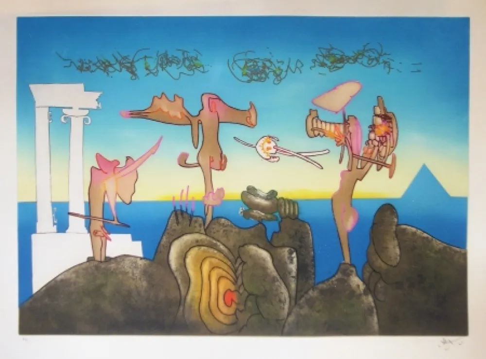 Água-Forte Matta - 5 a.m