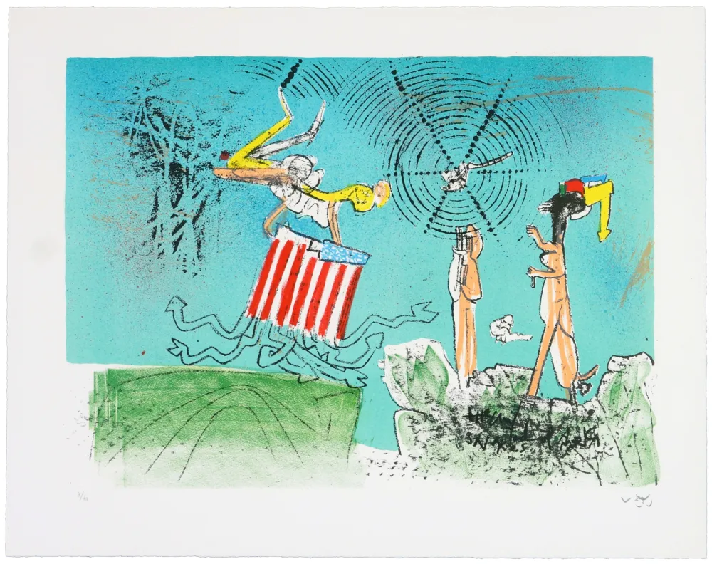 Litografia Matta - All Cosmicstrippers V