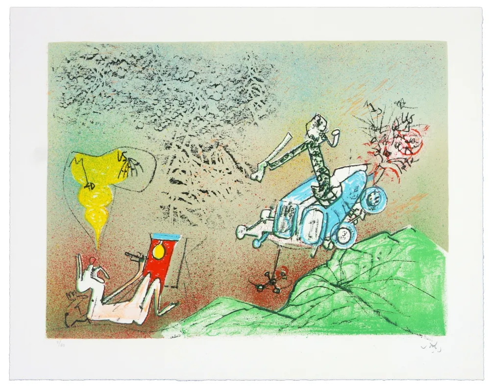 Litografia Matta - All Cosmicstrippers X