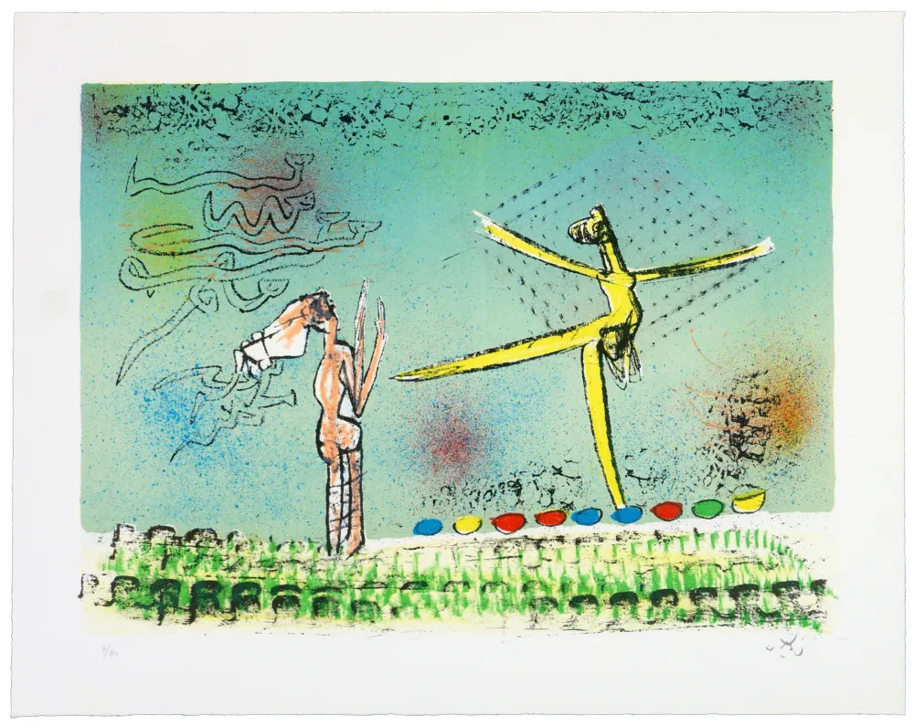 Litografia Matta - All Cosmicstrippers XV