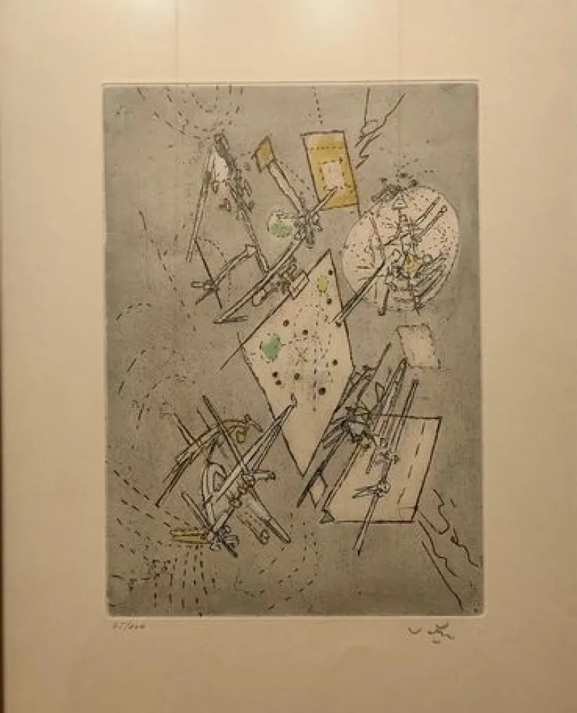 Água-Tinta Matta - Droites Liberees, planche 13