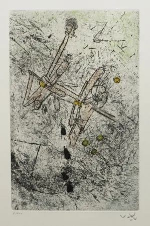 Água-Forte E Água-Tinta Matta - Droites libérées (planche2)