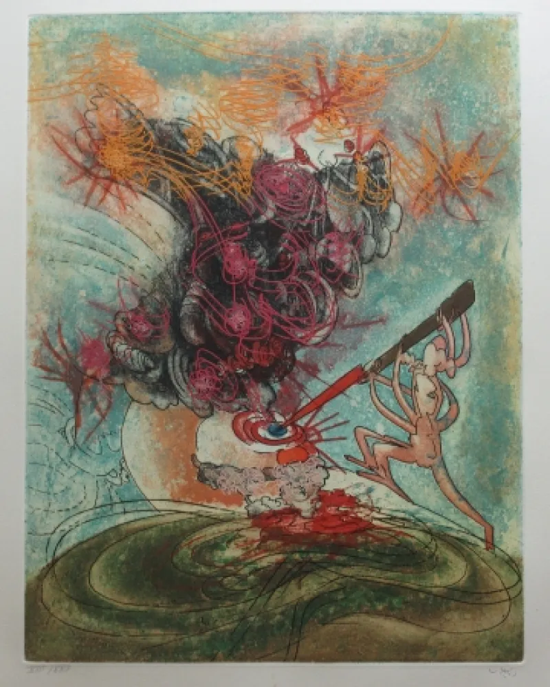 Água-Forte E Água-Tinta Matta - Hom'mère - L'eautre (Planche 1)