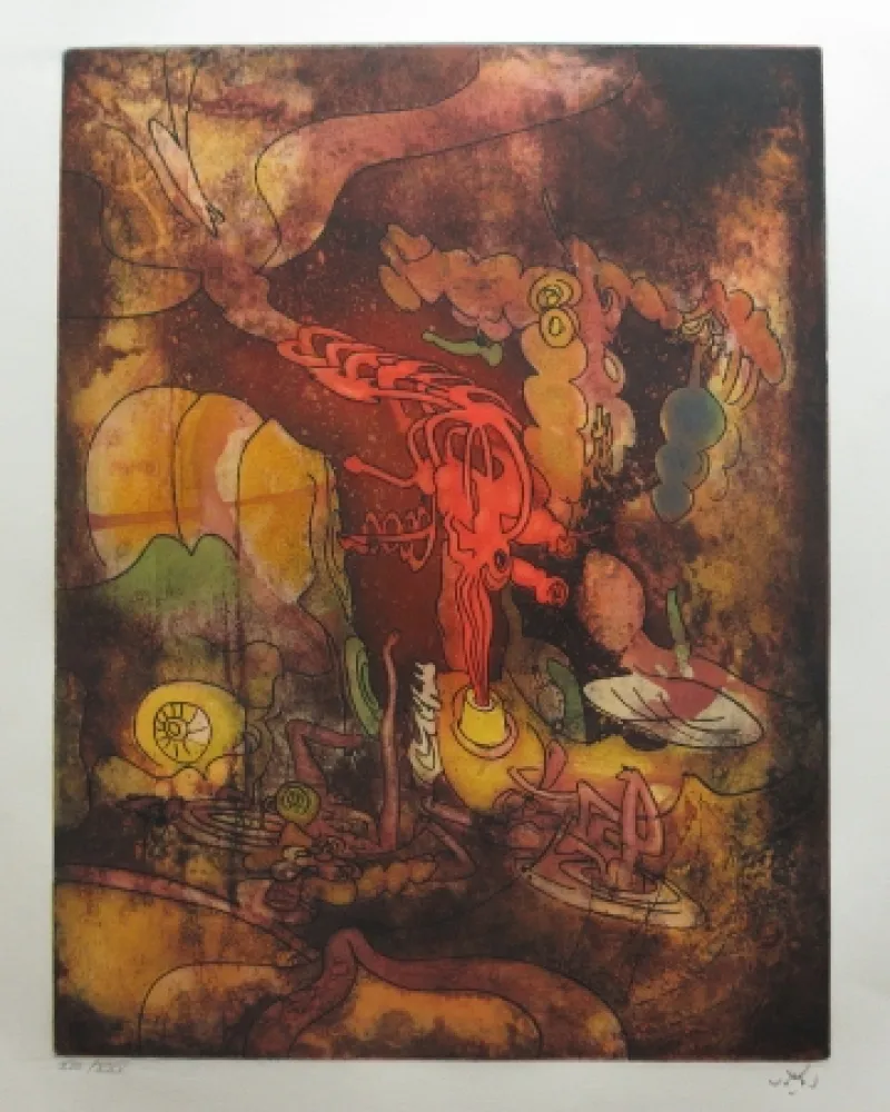 Água-Forte E Água-Tinta Matta - Hom'mère - L'Eautre (planche 3)