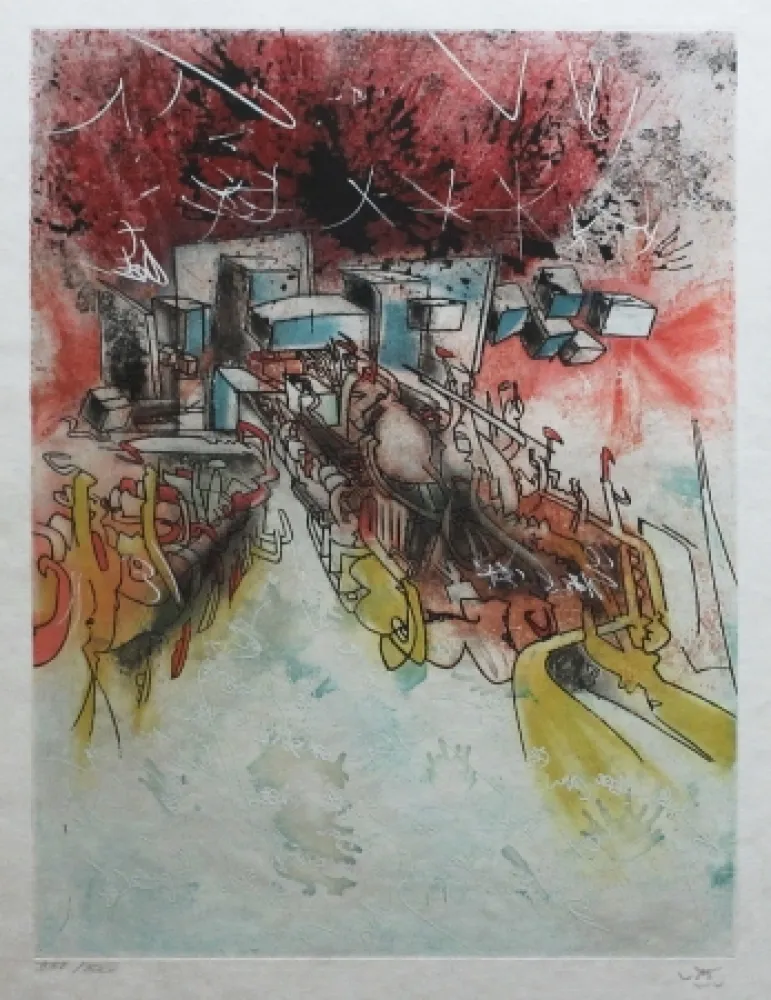 Água-Forte E Água-Tinta Matta - Hom'mère - L'ergonaute - Le Palais d'hiver