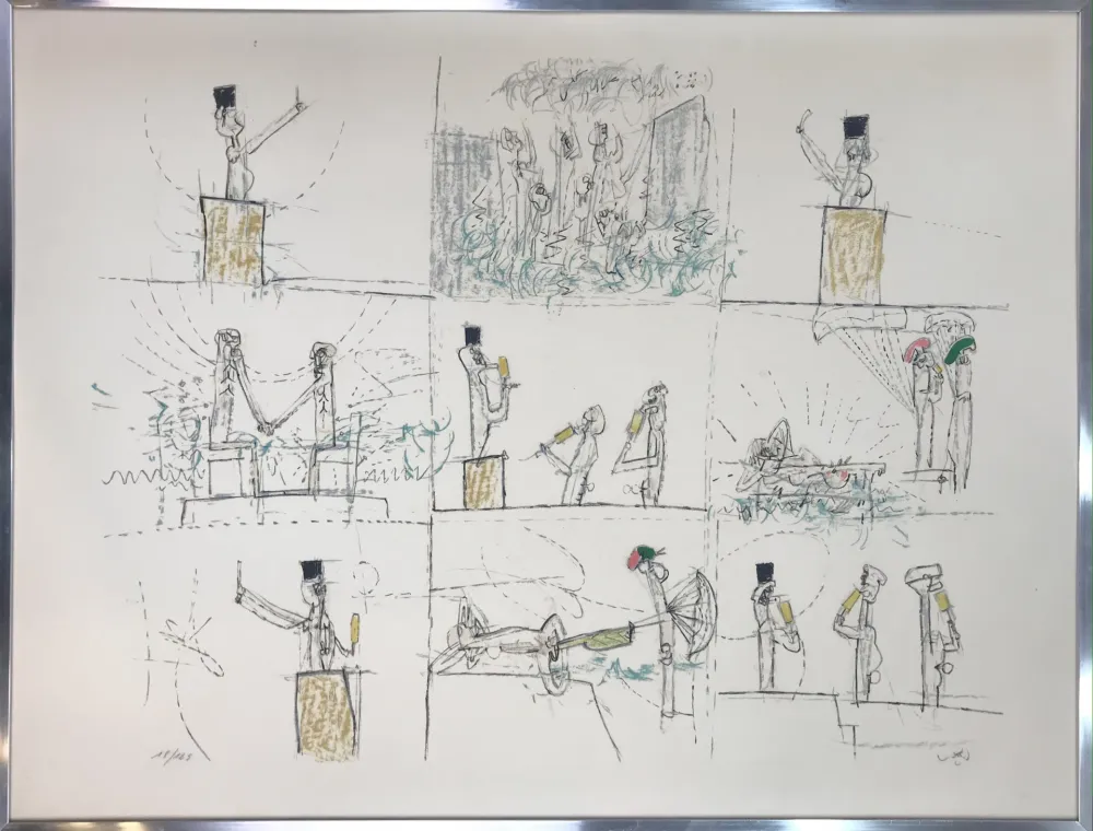 Litografia Matta - L'ANTI PROCÉS