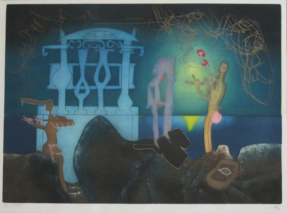 Água-Forte E Água-Tinta Matta - L'arc obscur des heures