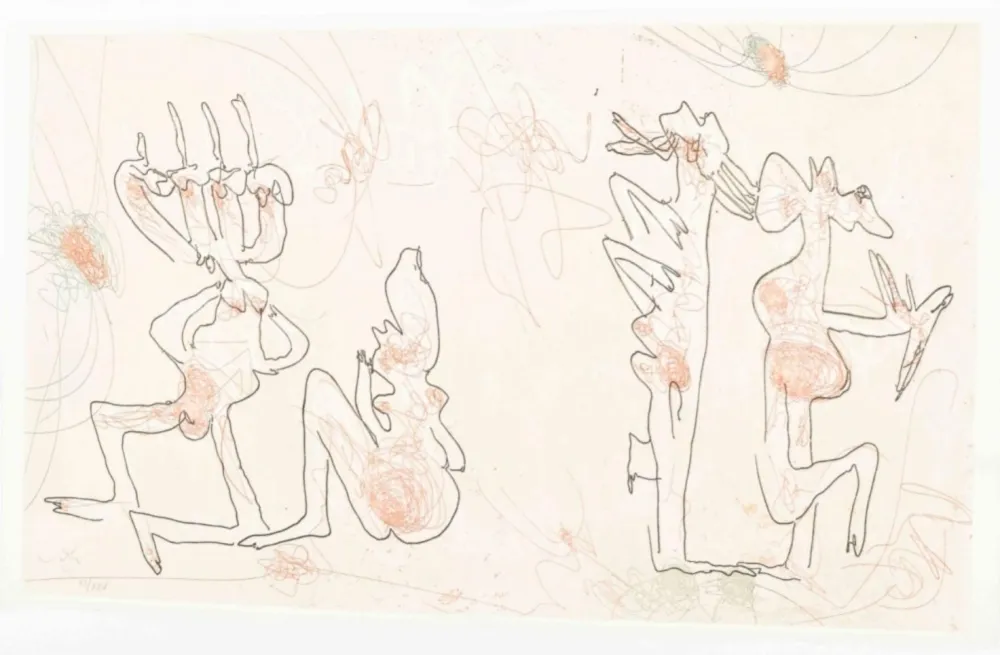 Água-Forte E Água-Tinta Matta - Les mots dans la peinture (complete book + print)