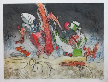 Água-Forte E Água-Tinta Matta - Les Oh' Tomobiles (Planche 8)