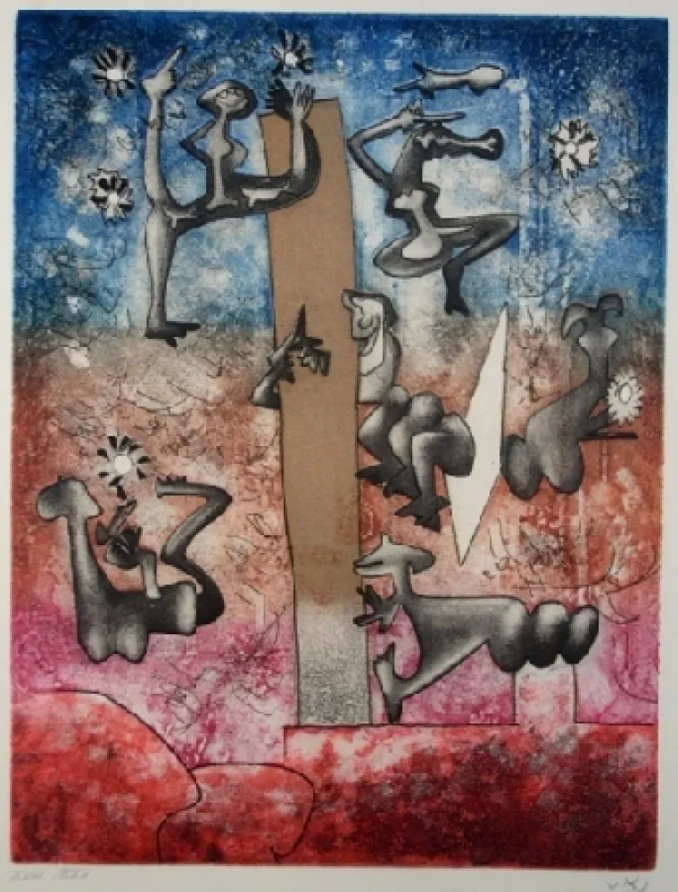 Água-Forte E Água-Tinta Matta - Sans titre, 1975