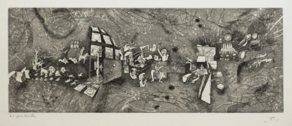 Água-Forte Matta - Sans titre 