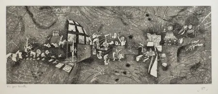 Água-Forte Matta - Sans titre 