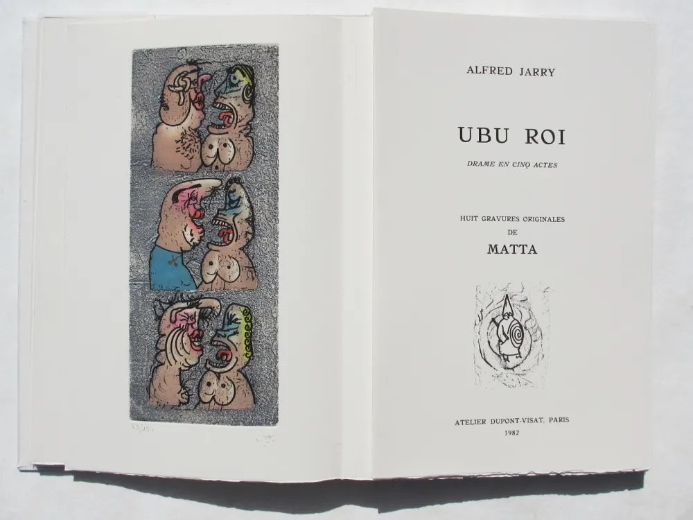 Água-Forte E Água-Tinta Matta - Ubu Roi. Drame en cinq Actes