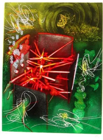 Água-Forte Matta - UNE SAISON EN ENFER (Carpeta)