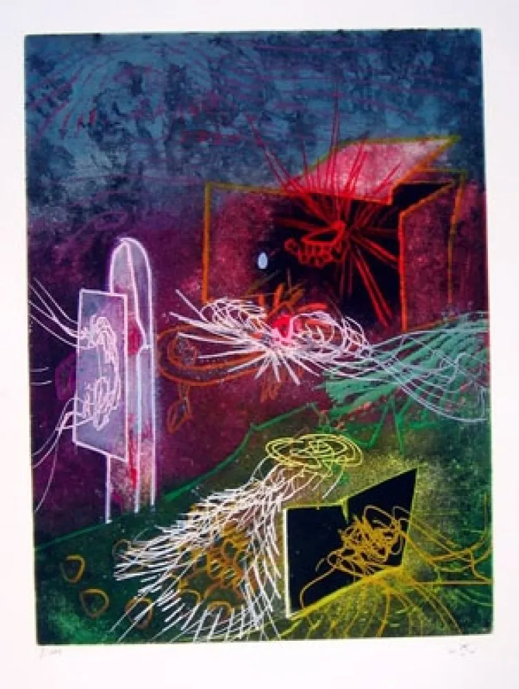 Água-Forte Matta - UNE SAISON EN ENFER (Carpeta)