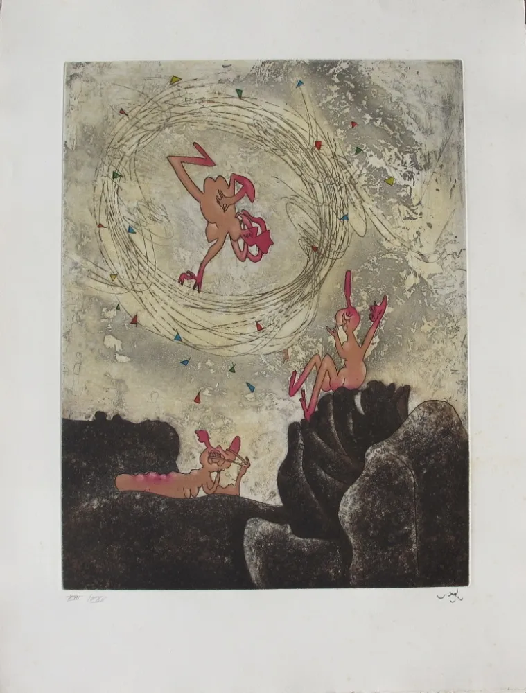 Água-Forte E Água-Tinta Matta - Va-riante