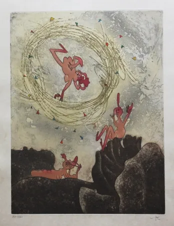 Água-Forte E Água-Tinta Matta - Va-riante