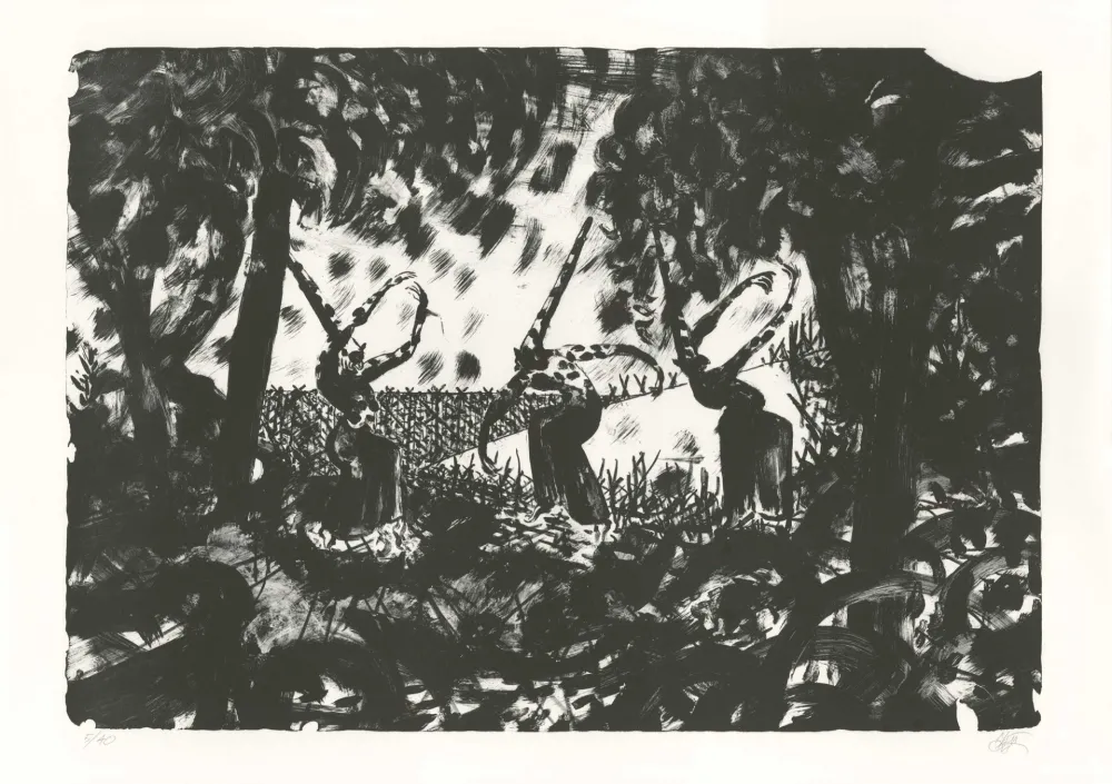 Litografia Mattotti - Tiepolo - La Danse