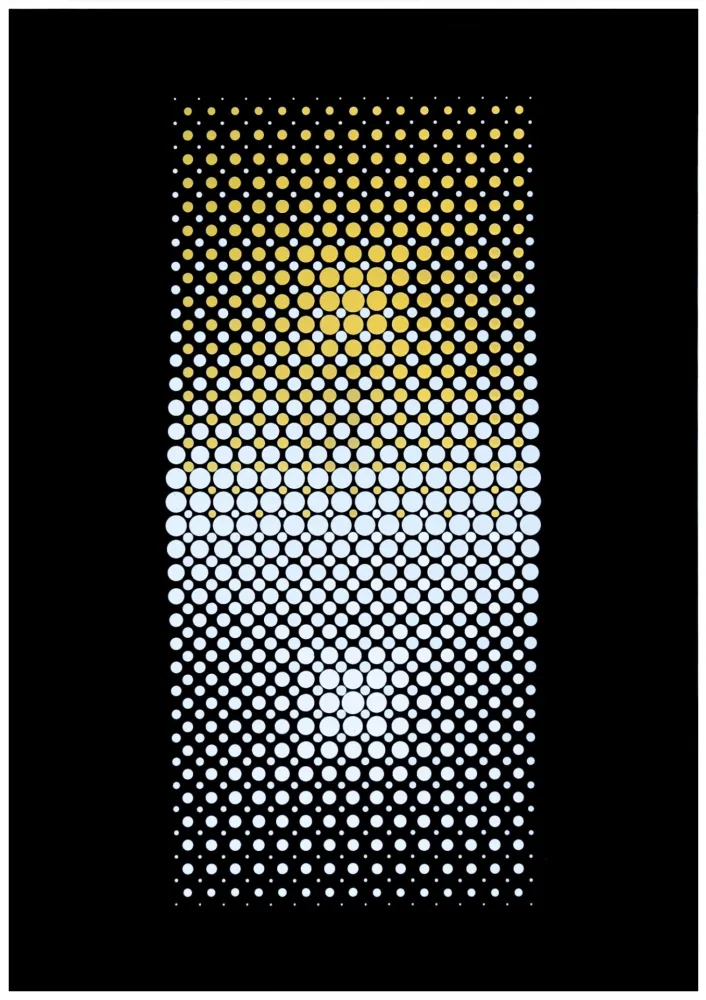 Serigrafia Mavignier - SENZA TITOLO