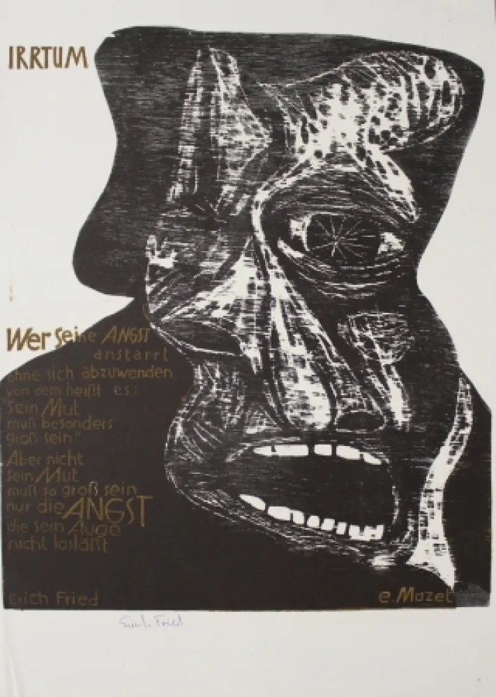 Xilogravura Mazet - Irrtum
