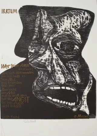 Xilogravura Mazet - Irrtum