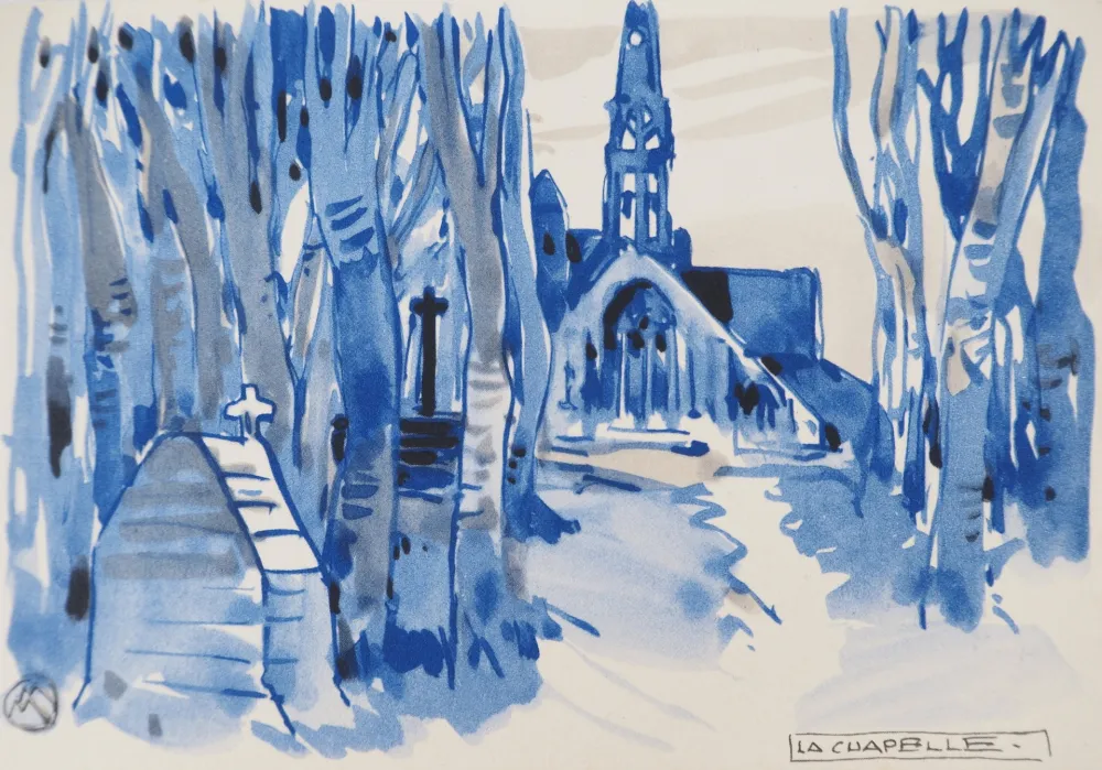 Cartaz Méheut - Bretagne, La Chapelle à la Fontaine, c