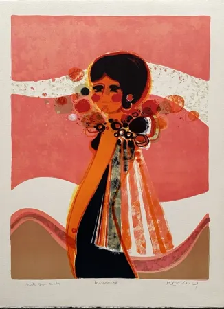 Litografia Menguy - La mondaine