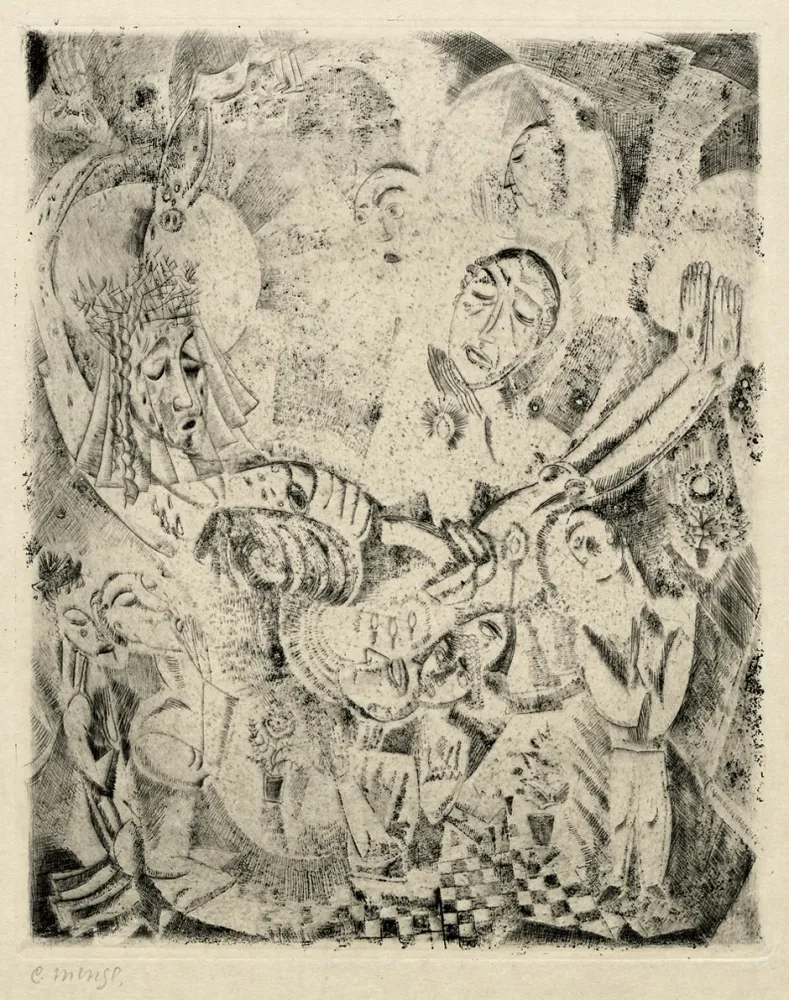 Água-Forte Mense - Karfreitag