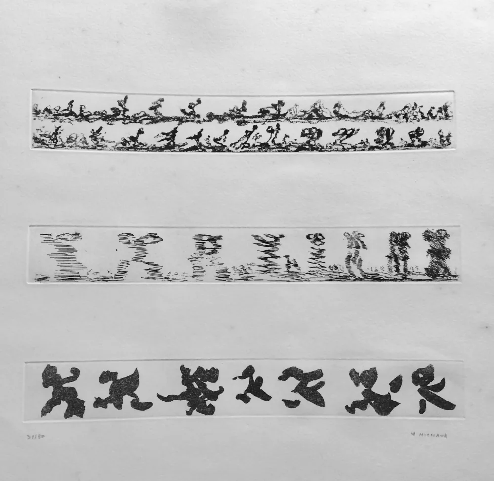 Água-Forte Michaux - Composition