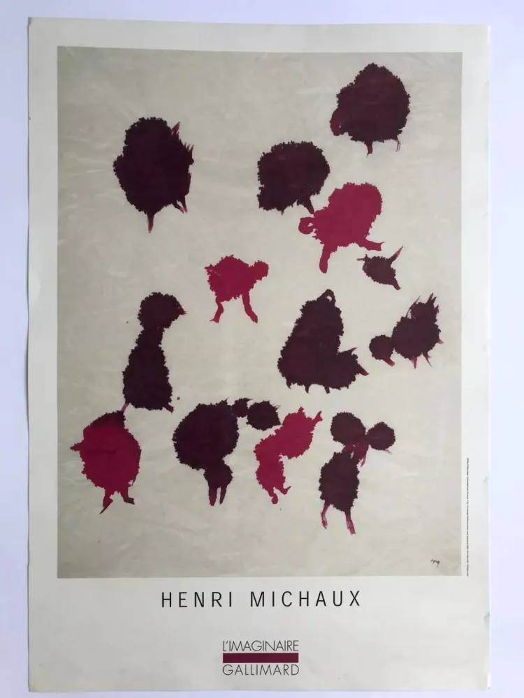 Cartaz Michaux - L'Imaginaire / Gallimard