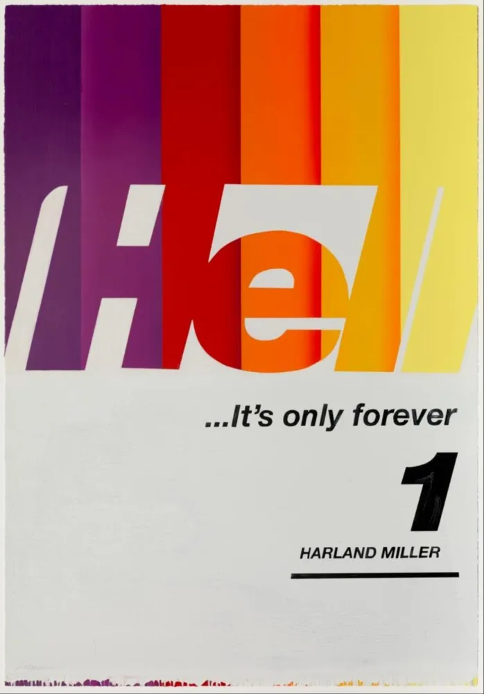 Xilogravura Miller - Hell... It's Only Forever 1 (Large)