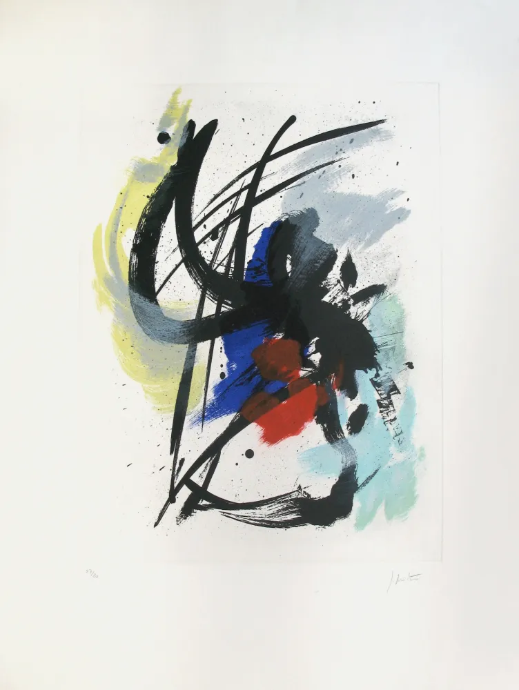 Água-Forte Miotte - Pierre noir