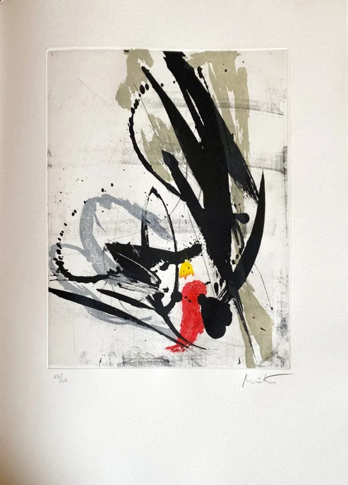 Água-Forte Miotte - Près des murs