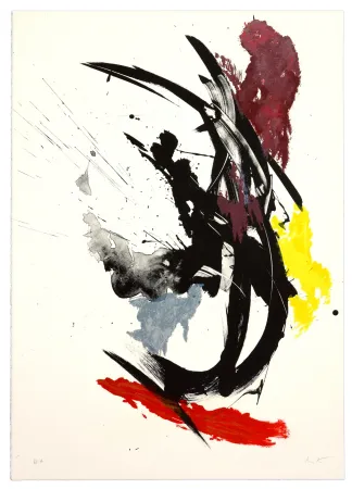 Litografia Miotte - Sans titre