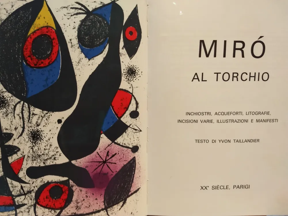 Livro Ilustrado Miró - Al Torchio