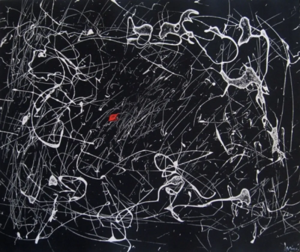 Gravura Miró - Fissures