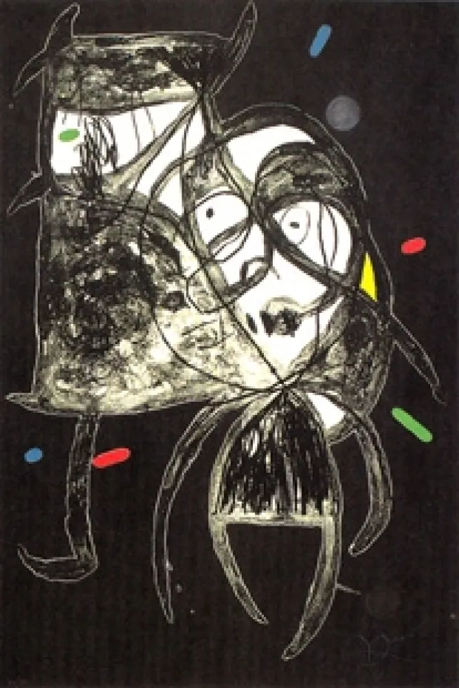 Gravura Miró - Fundatio Palma
