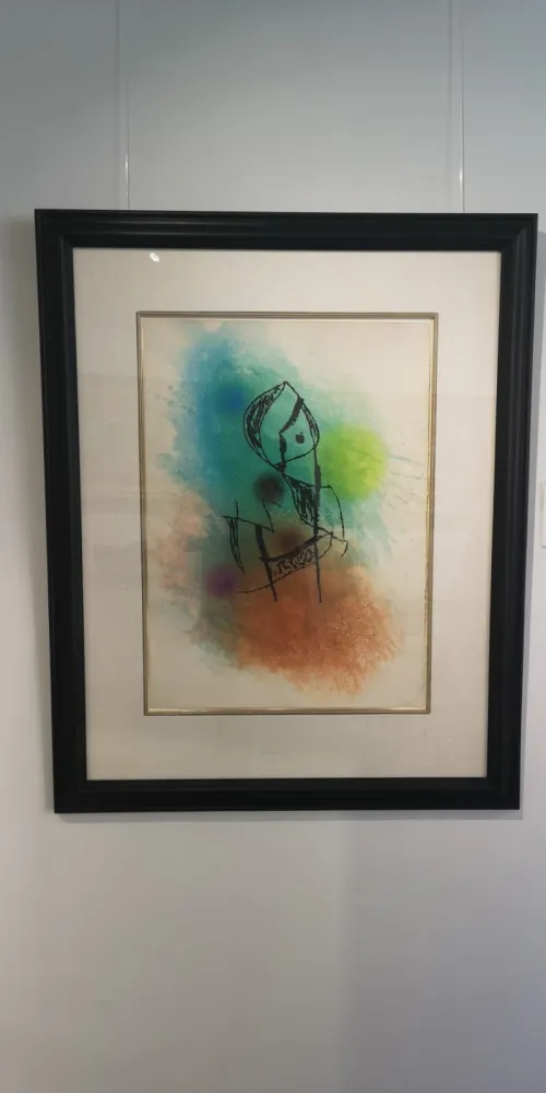 Água-Forte E Água-Tinta Miró -  La Rainette 