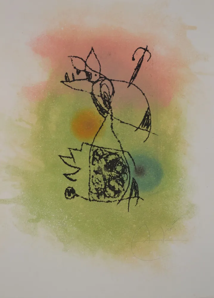 Água-Forte E Água-Tinta Miró - Le Criquet - D1021